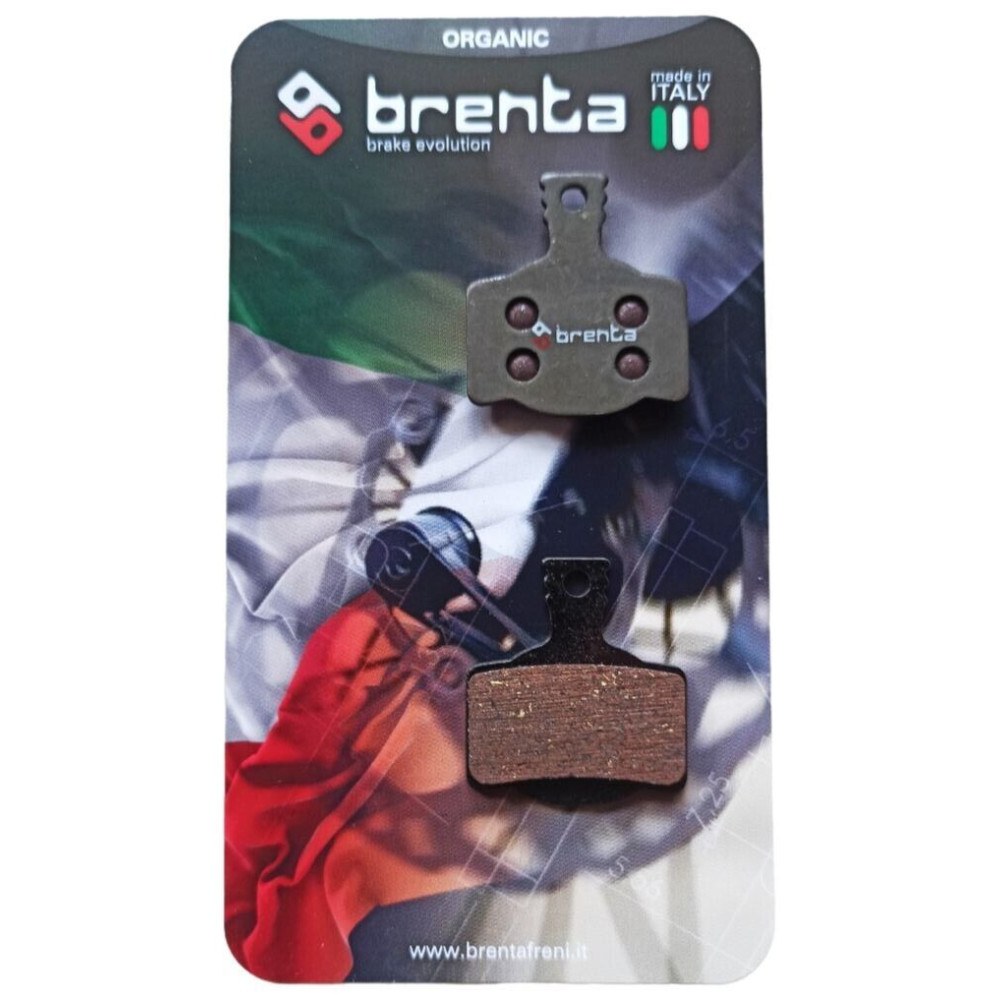 BRENTA Coppia Pastiglie Freno Organiche Magura MT2 / MT4 / MT6 / MT8
